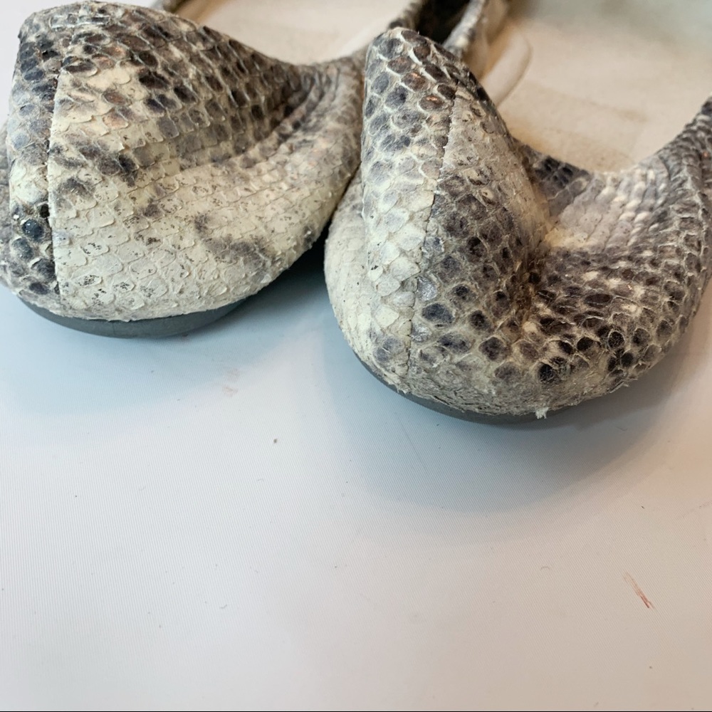 Stuart Weitzman Lucid Python Embossed Flats 9 - image 6